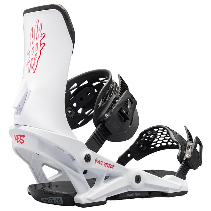 Yes Snowboardbindung Select White Präsentation