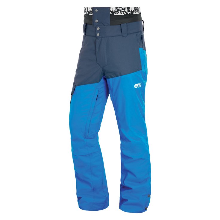 Picture Ski pants Panel Dark Blue Picture Blue Overview