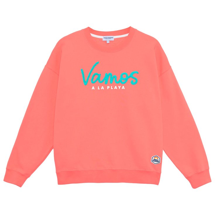 French Disorder Sweatshirt Rosie Vamos A La Playa Sugar Coral Overview