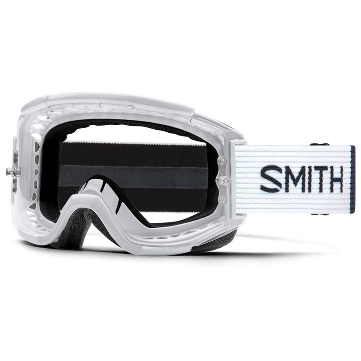 Smith Mountain bike goggles Squad MTB White - Clear Overview
