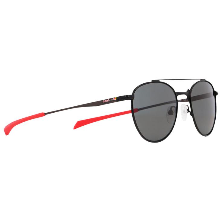 Red Bull Spect Sunglasses Redms Panto Matt Black Red Smoke Polarized Overview