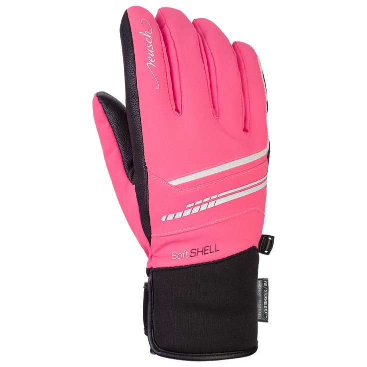Reusch Gloves Tomke Stormbloxx Knockout Pink White Overview