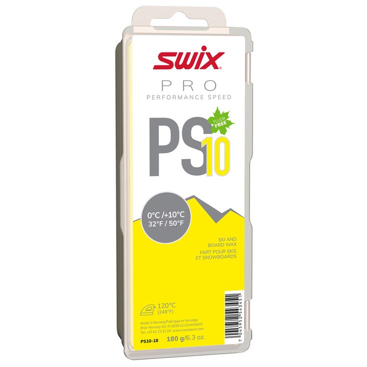 Swix Pro Ps10 180gr Präsentation