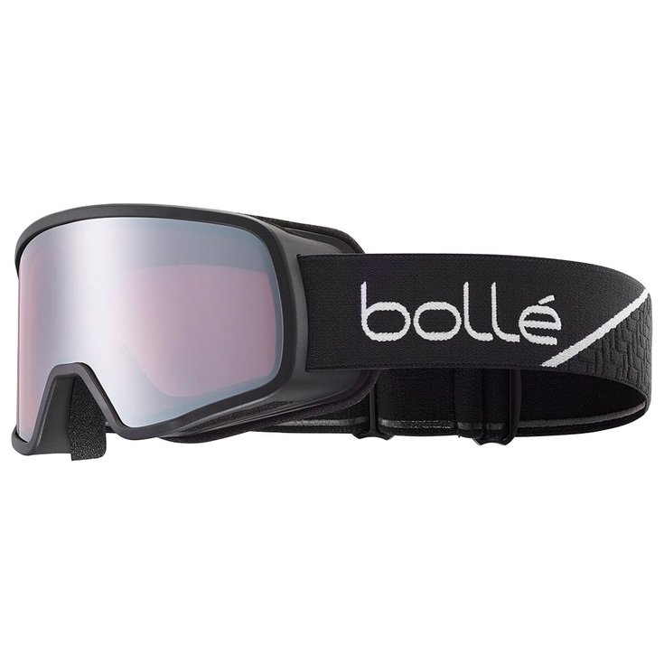 Bollé Skibrille Nevada Junior Race Black Matte Vermillon Gun Präsentation