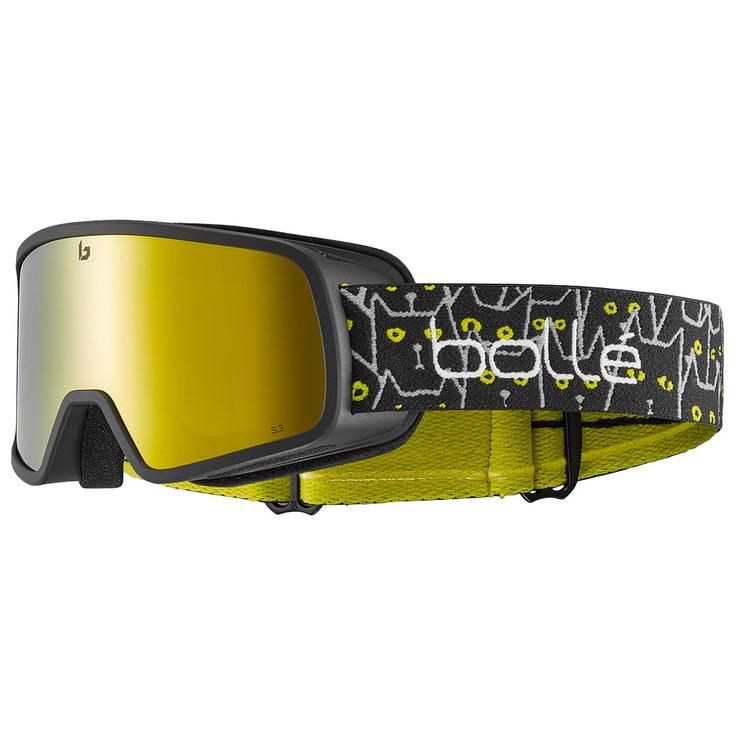 Bollé Nevada Junior Black Cats Matte Sunshine 