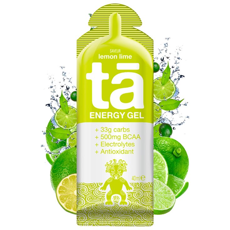 TA Energy Gel Energétique Gels Energy Lemon Lime Présentation