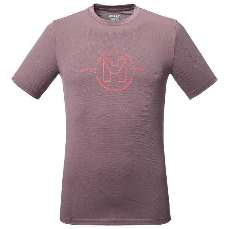 Millet Ubic Light Tee Shirt Short Sleeve M Pepper 
