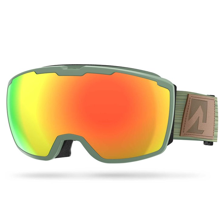 Marker Masque de Ski Perspective+ Gray Red Plasma Mirror - Sans Présentation