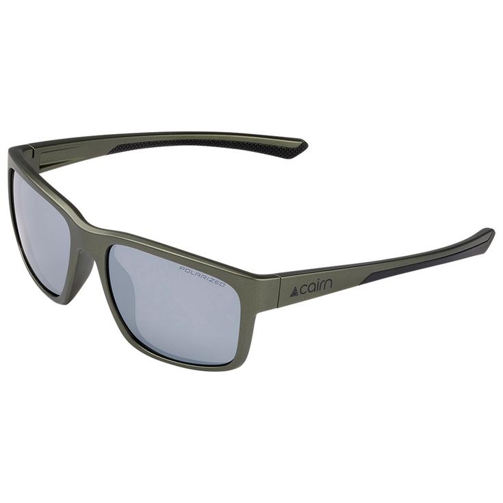 Cairn Sonnenbrille Swim Matt Metallic Olive Polarized Präsentation