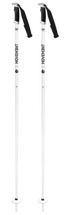 Movement Bastones Branded Alu White Presentación