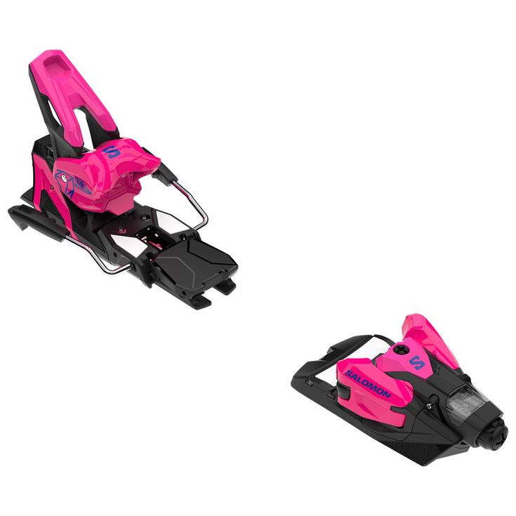 Salomon Binding ski N Strive 14 Mn Sachet Pink Black Race Blue D90 Voorstelling