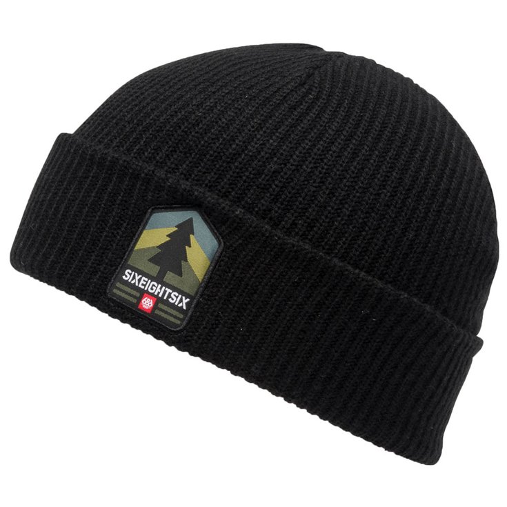 686 Gorro Nature Beanie Black Presentación