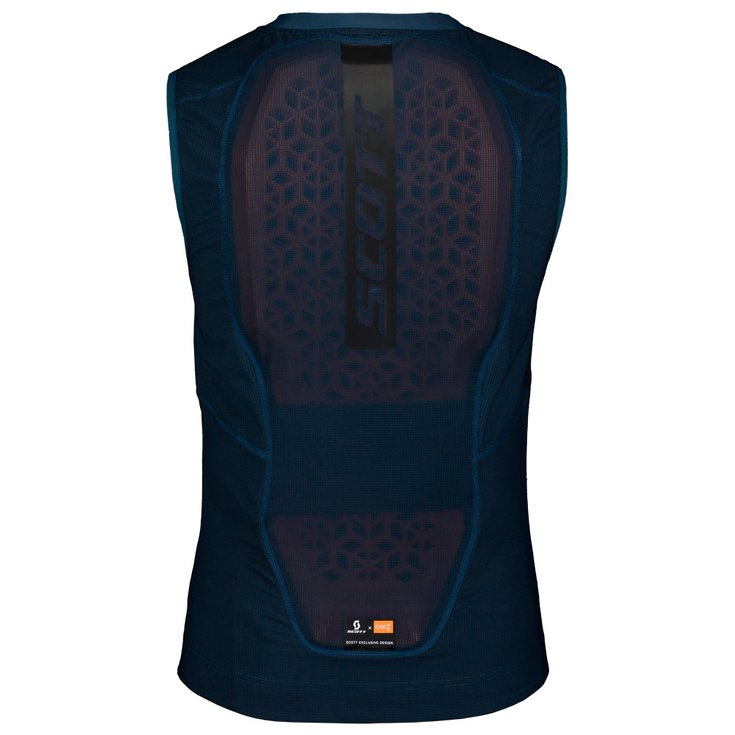 Scott Rugbescherming Airflex Men's Light Vest Protector Metal Blue Voorstelling