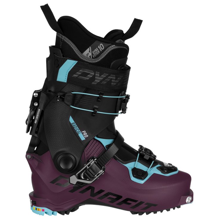 Dynafit Chaussures de Ski Randonnée Radical Pro W Royal Purple Marine Blue Profil