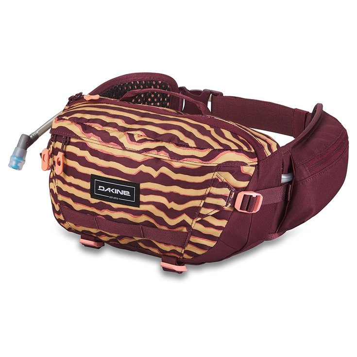 Dakine Bike Hot Laps 5L Ochre Stripe Front