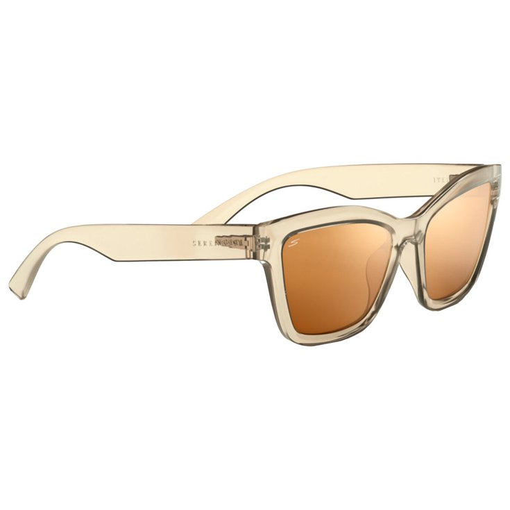 Serengeti Lunettes de soleil Rolla Shiny Crystal Champagne Saturn Polarized Drivers Gold Overview