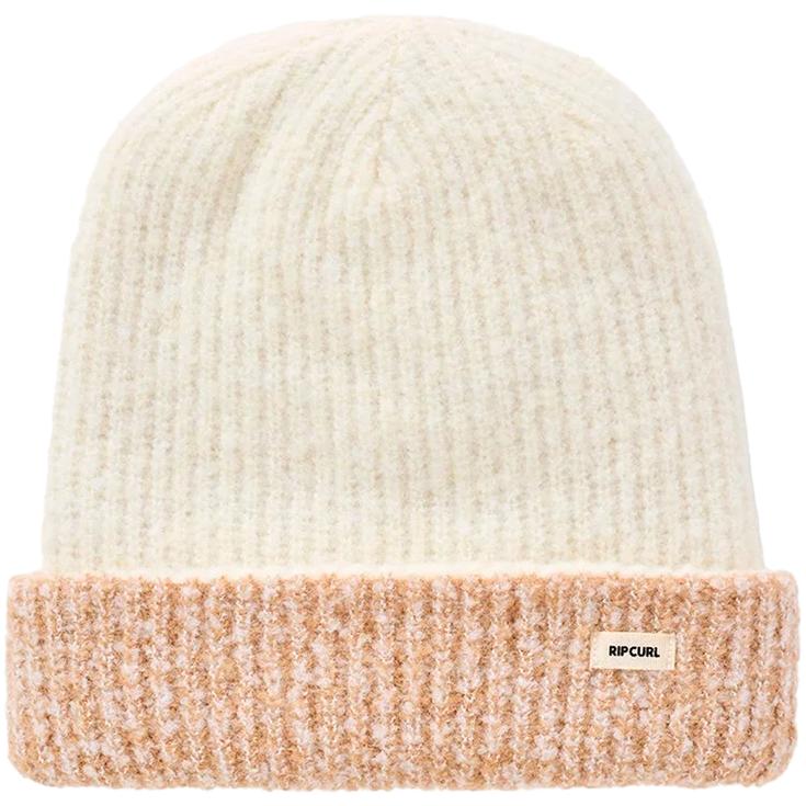 Rip Curl Mutsen 2 Tone Reg Revo Beanie Off White Tan Voorstelling