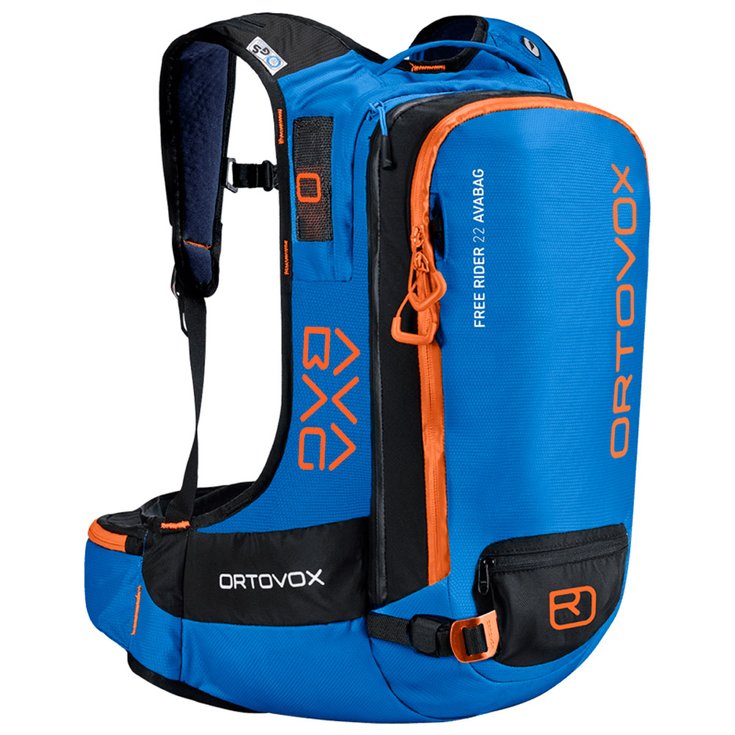 Ortovox Airbag Free rider 22L Avabag Safety Blue Overview