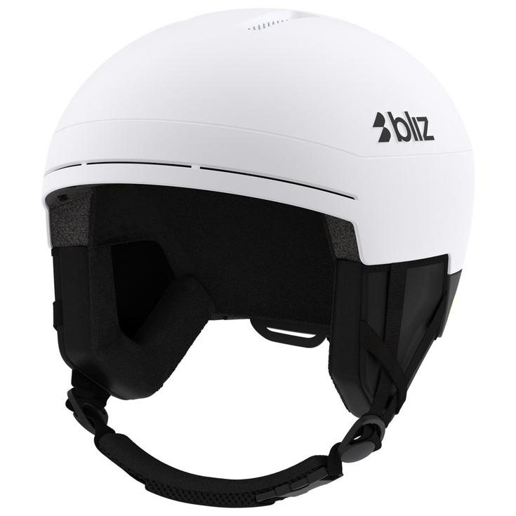 Bliz Helmen S002 Mips Matte White Black Voorstelling