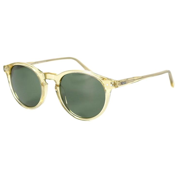 Binocle Eyewear Sonnenbrille California Champagne Green Polarized Präsentation