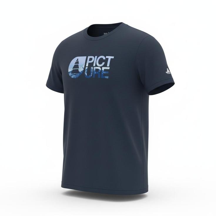 Picture Tee-shirt Basement Natamo Dark Blue Présentation