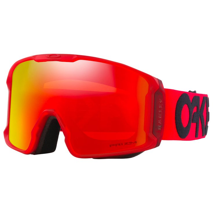 Oakley Line Miner L Matte B1b Redline Prizm Torch Iridium Overview