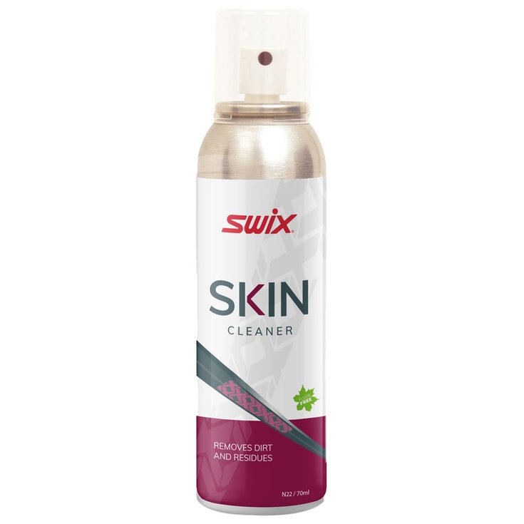 Swix Manutenzione pelli nordica Skin Cleaner 70ml w Fiberlene Presentazione