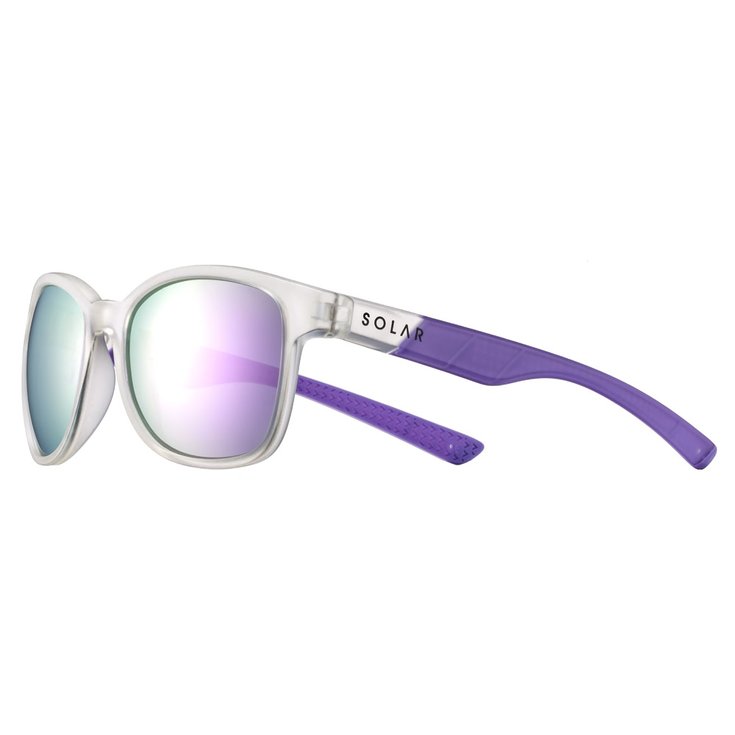 Solar Sunglasses Soledad Cristal Polarisant Flash Violet Overview