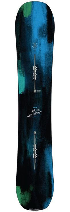 Burton Tabla De Snowboard Flight Attendant 156-Parte Superior