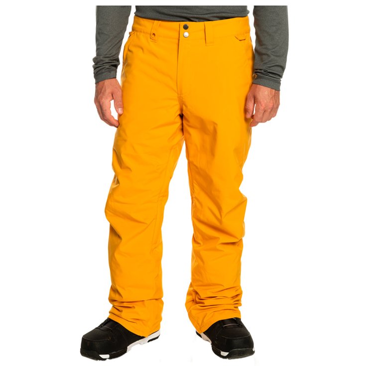 Quiksilver Pantaloni da sci Estate Mineral Yellow Presentazione