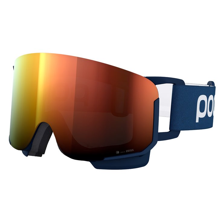 Poc Masque de Ski Nexal Clarity Lead Blue/Spektris Orange Présentation