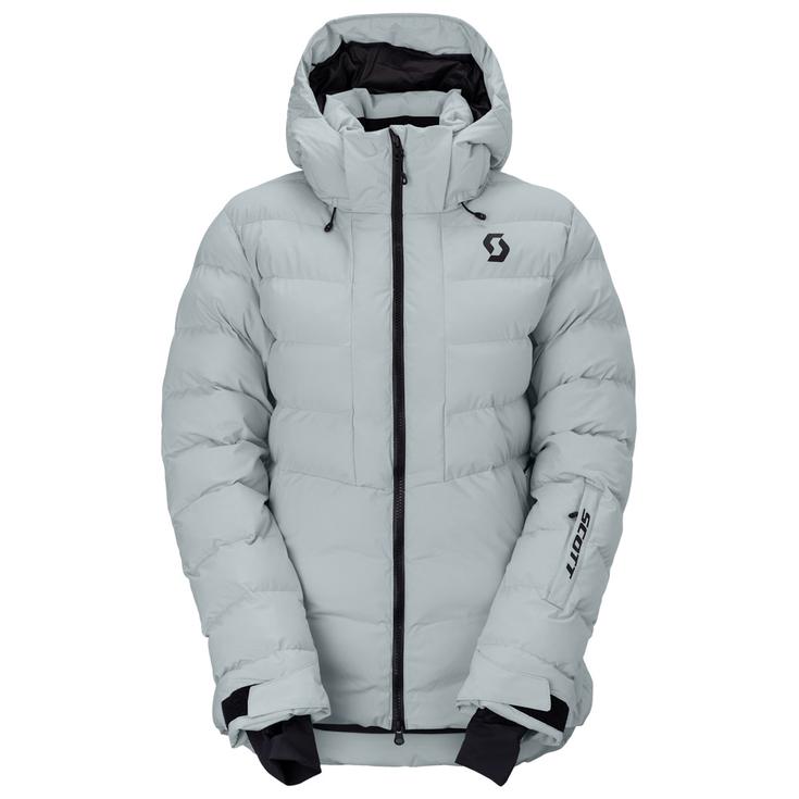 Scott Ski Jacket W's Ultimate Warm Jacket Mist Blue Overview