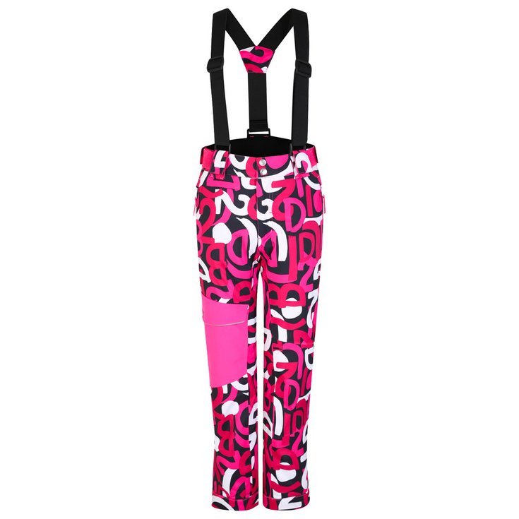 DARE2B Pantalones de esqui Pow Pant Pink Graffiti Print Presentación