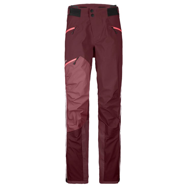 Ortovox Pantalon Ski Westalpen 3L Pants W Winetasting Voorstelling