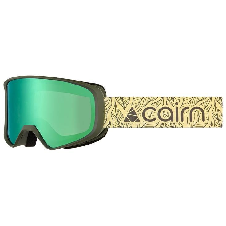Cairn Goggles Glide Pure Mat Lime Khaki Overview