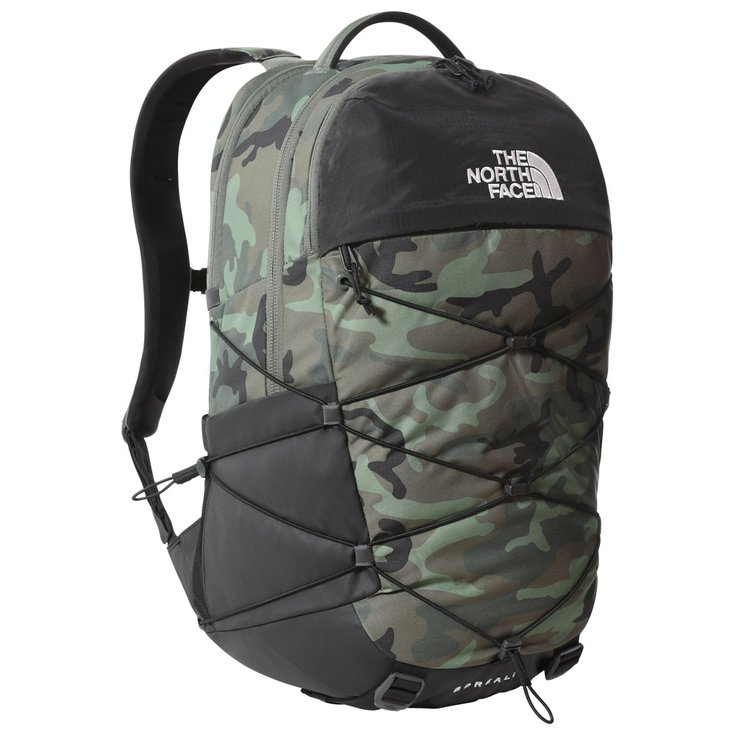 The North Face Backpack Borealis 28L Thyme Brushwood Camo Print Tnf Black Overview