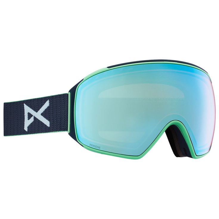 Anon Skibrille M4 Toric Navy Perceive Variable Blue + Perceive Cloudy Pink Präsentation