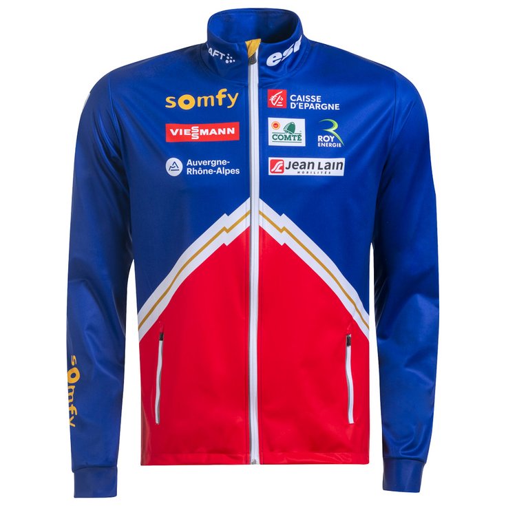 Craft Jassen noordse ski Veste Legere FFS Bleu-Blanc-Rouge Voorstelling