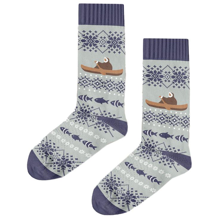 Polar Star Sokken Winter Socks Eskimoer Voorstelling