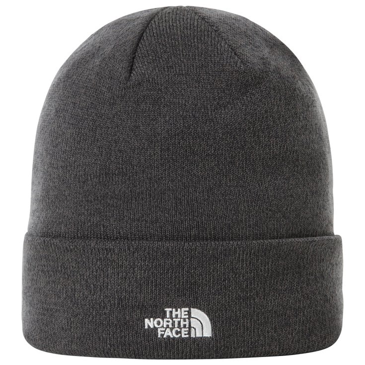 The North Face Bonnet Norm Beanie Tnf Dark Grey Heather Voorstelling