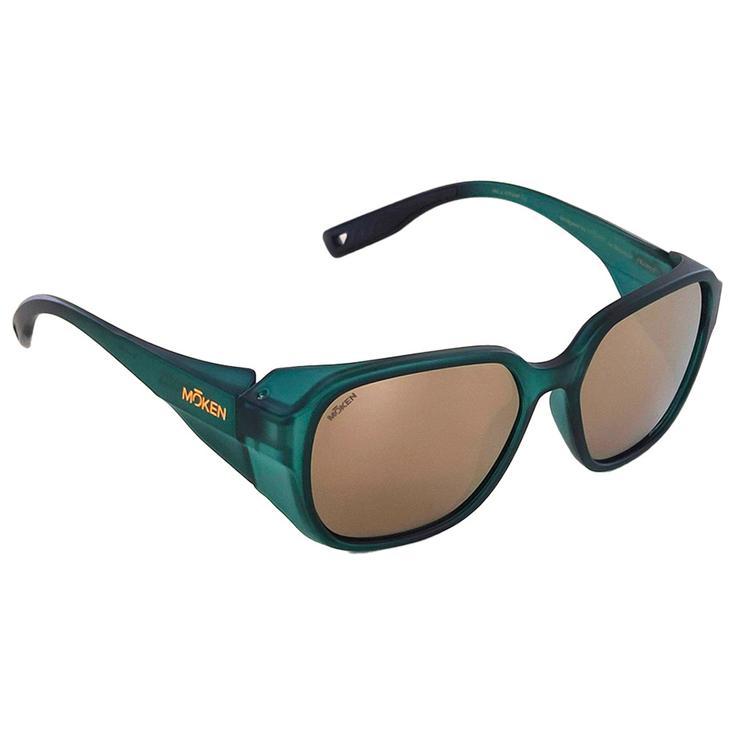 Moken Vision Occhiali da sole Bruce Kaki Copper Polarized Presentazione
