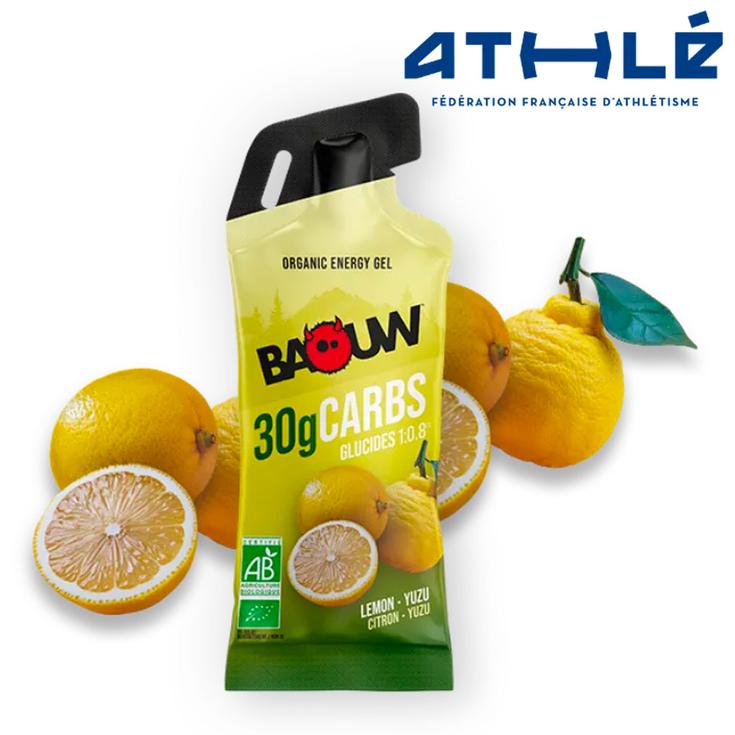 Baouw Gel energetici Gel Énergétique Bio Stick 44 g. Citron Yuzu Presentazione