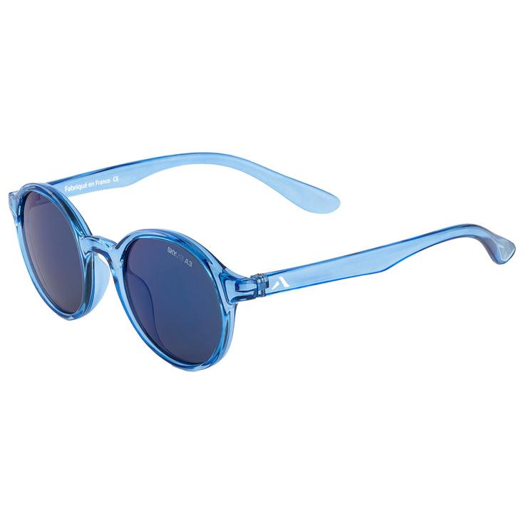 Altitude Eyewear Sonnenbrille Malo Crystal Blue Grey Blue Flash Präsentation
