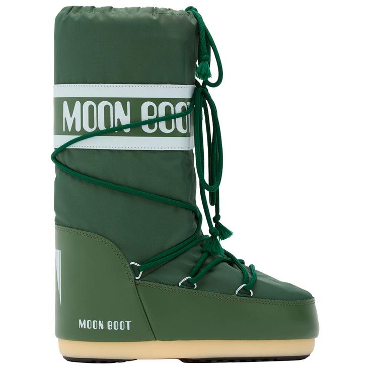 Moon Boot Winterschuh Icon Nylon Forest Green Präsentation
