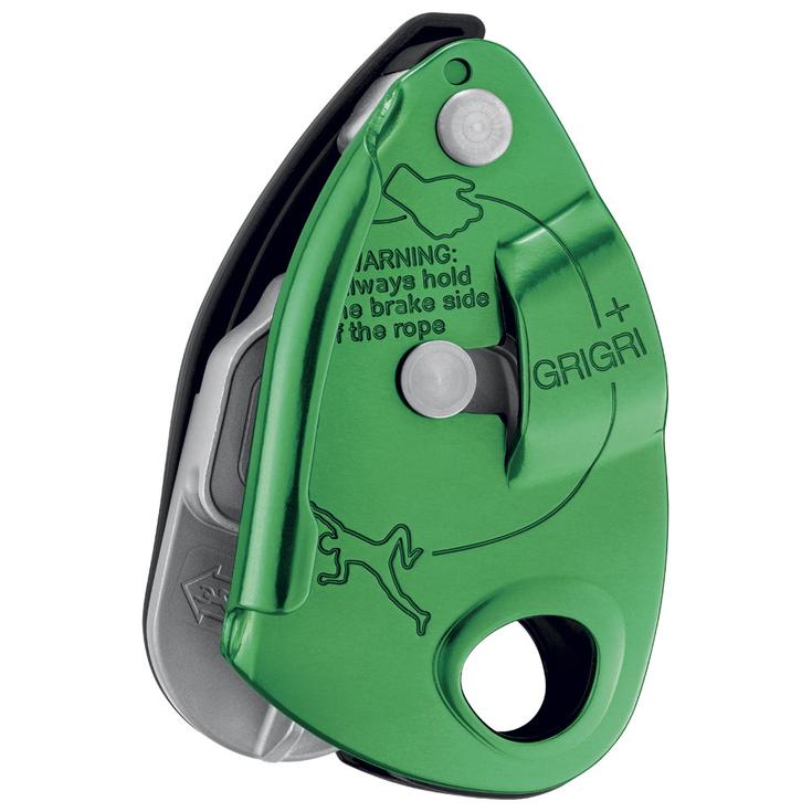 Petzl zekerapparaten Grigri + Green Voorstelling