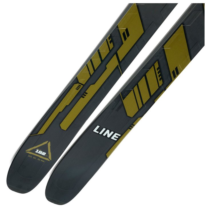 2024 Line Blade Optic 92 182cm Used Demo Skis W Bindings
