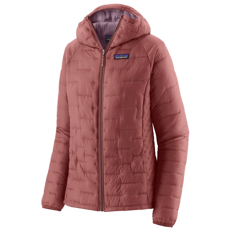 Patagonia Daunenjacke Micro Puff Hoody W's Dulse Mauve Präsentation