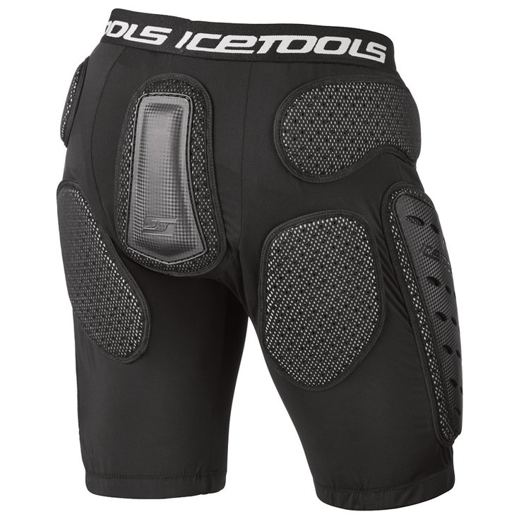 Icetools Protezioni pantaloncini Armor Pants Black Presentazione