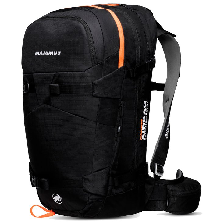 Mammut Sac airbag Ride Removable Airbag 3.0 Black Vibrant Orange Presentazione