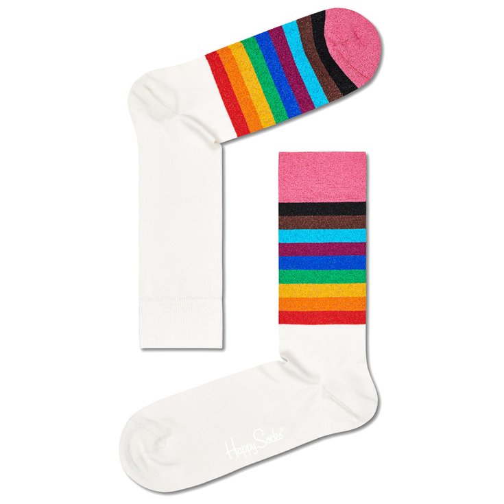 Happy Socks Chaussettes Pride Rainbow Multicolore Présentation